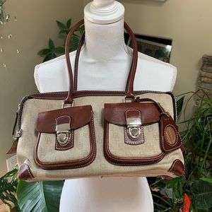 Dooney & Bourke Dbl Buckle Shoulder Bag
